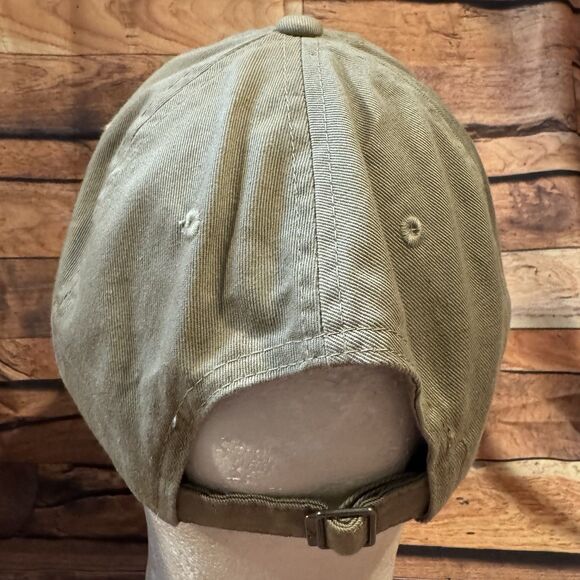 Tarleton State Hat Cap Tan Adjustable Strap Nike University Texas Texan Rider - Picture 3 of 8